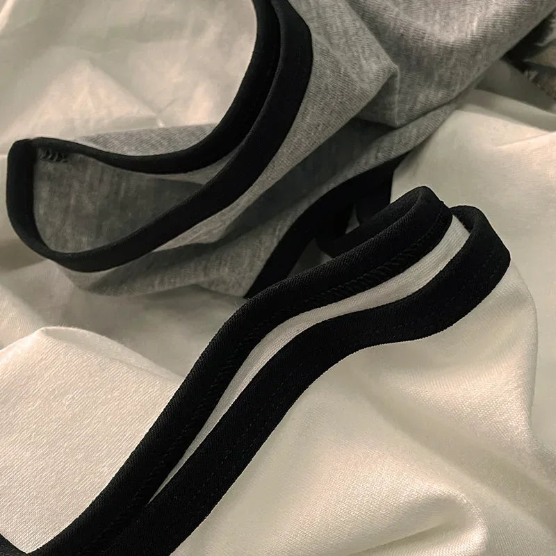 3Peças Calcinha de Algodão Básica Lisa