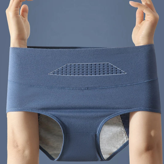 Calcinha menstrual com super elasticidade e respirável Plus Size