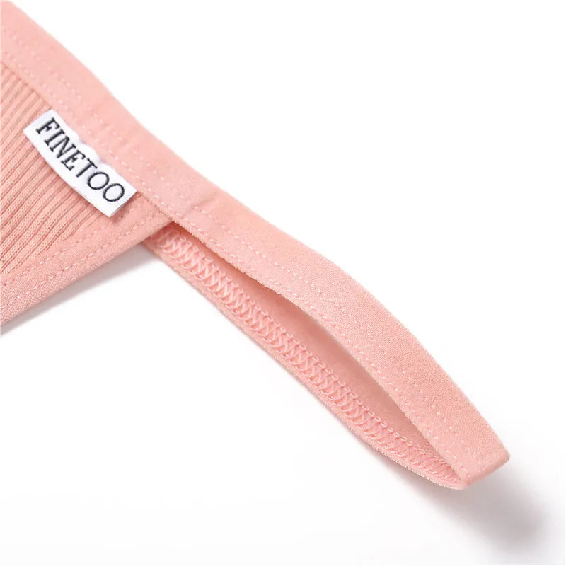 3Peças Calcinha String Fio dental segredo