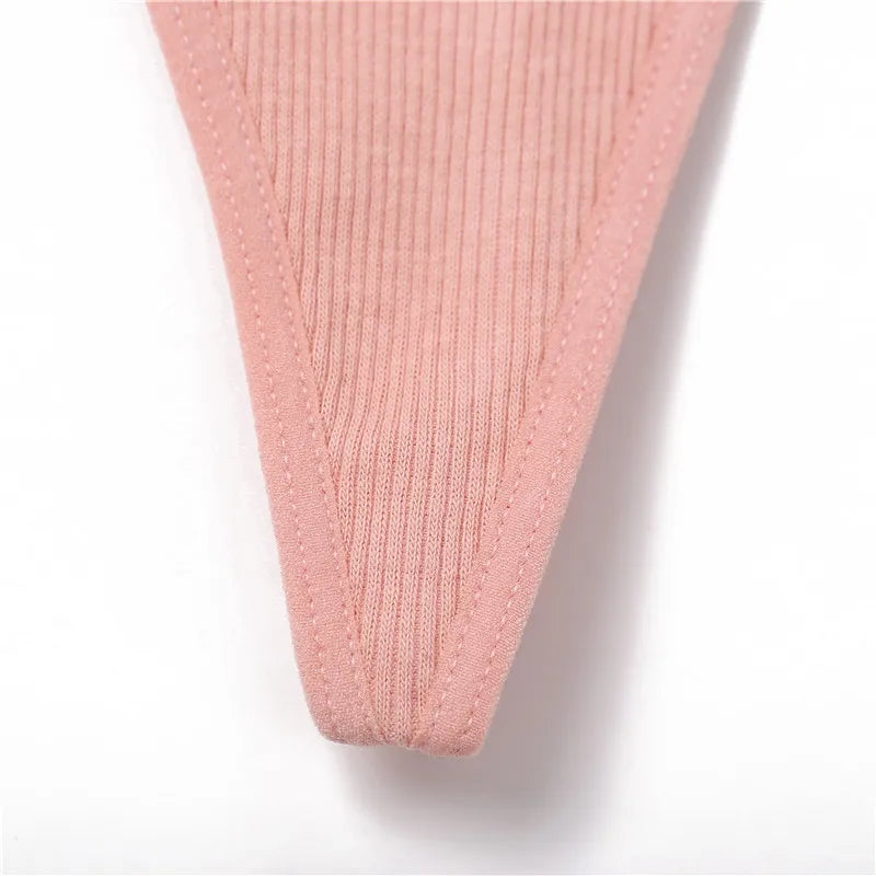 3Peças Calcinha String Fio dental segredo