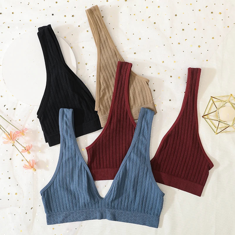 Sutiã sem costura Básico Sem Bojo.