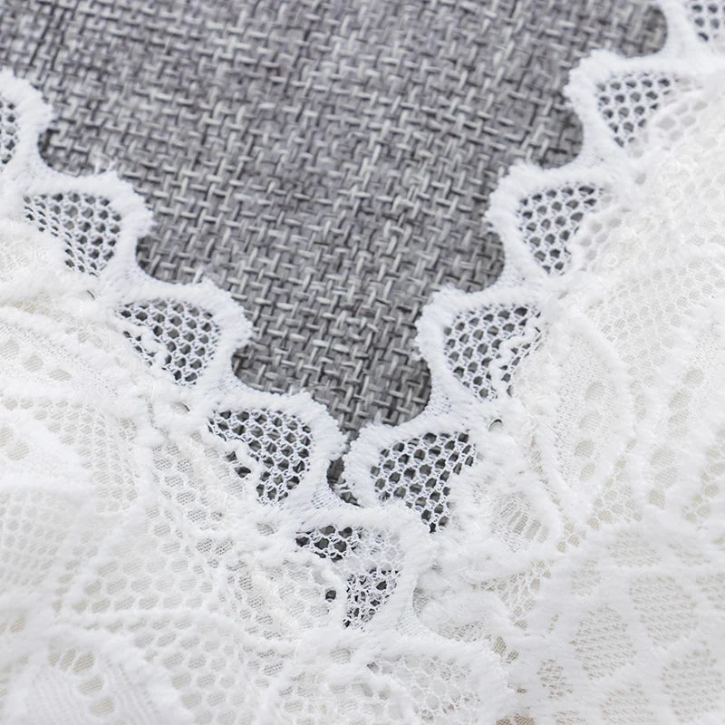 Sutiã sem Bojo Florido em Renda.