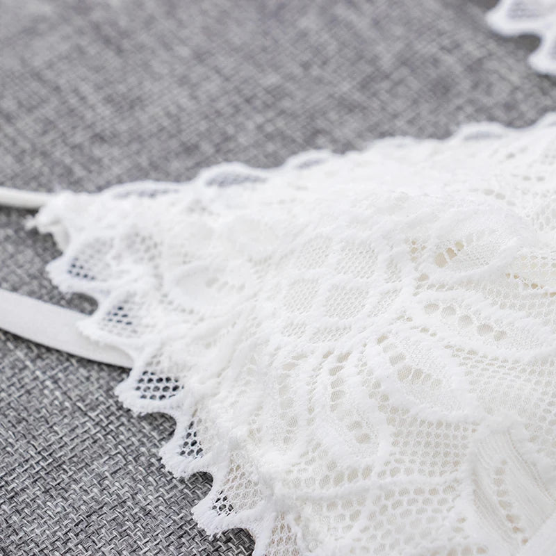 Sutiã sem Bojo Florido em Renda.