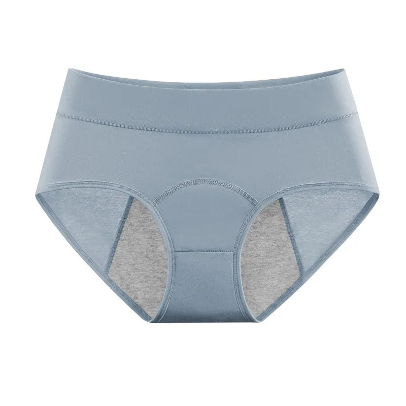 Calcinha menstrual de Algodão Anti-vazamento.