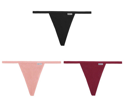 3Peças Calcinha String Fio dental segredo