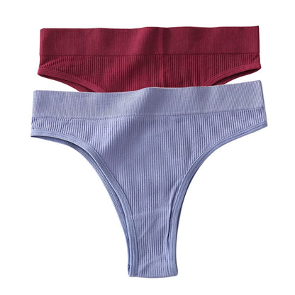 2 Peças Calcinha Hot Pant cavada Básica