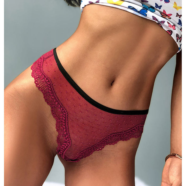 Calcinha Fio Dental Renda vazada