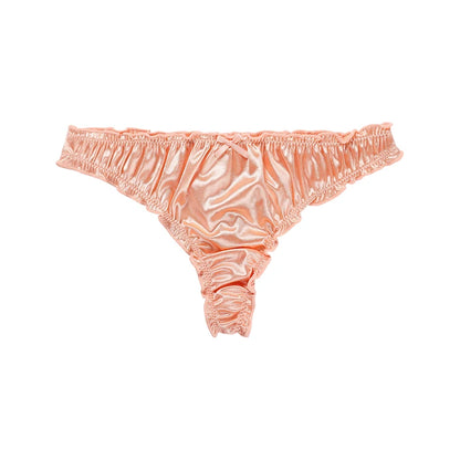 Calcinha Fio dental Cavada Cetim