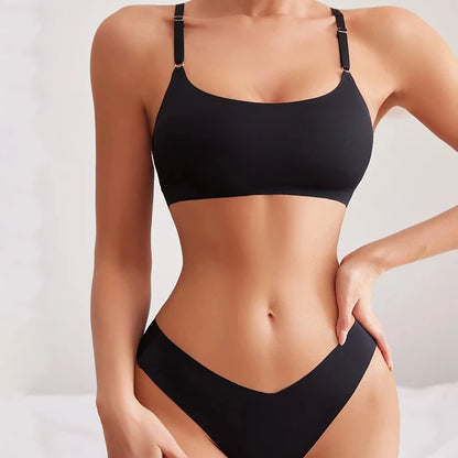 Conjunto Básico Sutiã e Calcinha sem costura