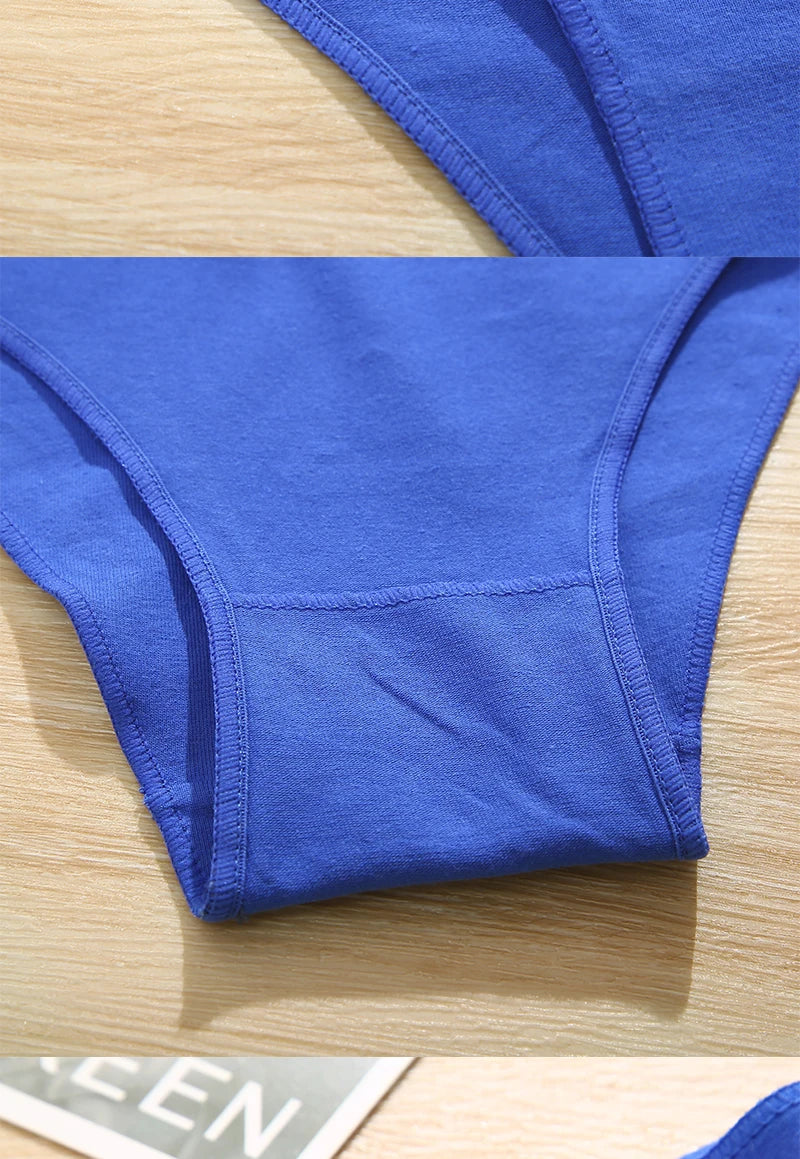 5 Peças Calcinha Tanga cavada Básica