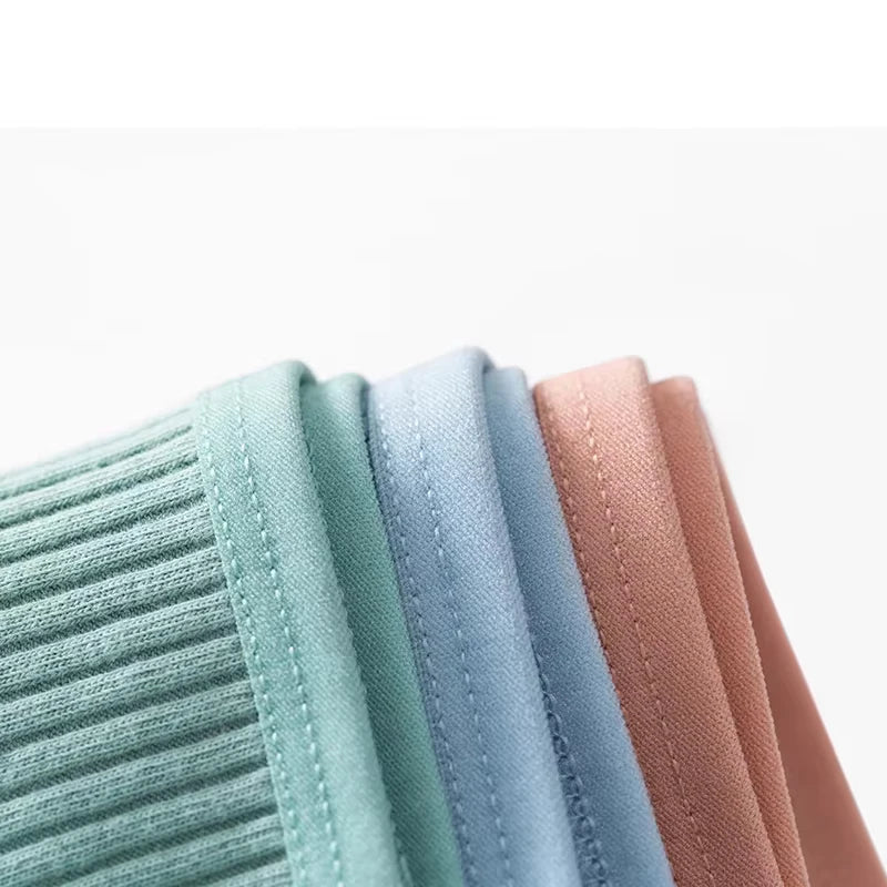 10 Peças Calcinha Fio dental básica canelada