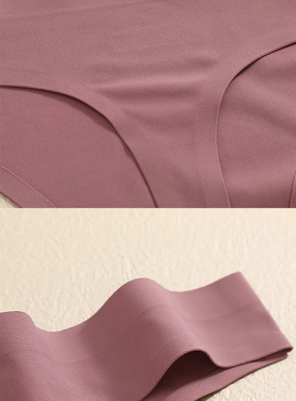 3peças Calcinha Básica sem costura fio dental.