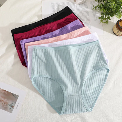 6 Peças Calcinha HotPant Canelada