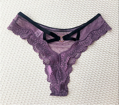 Calcinha Fio Dental Renda vazada