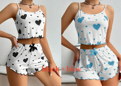 Babydoll alça fina de coração.