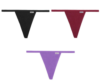 3Peças Calcinha String Fio dental segredo