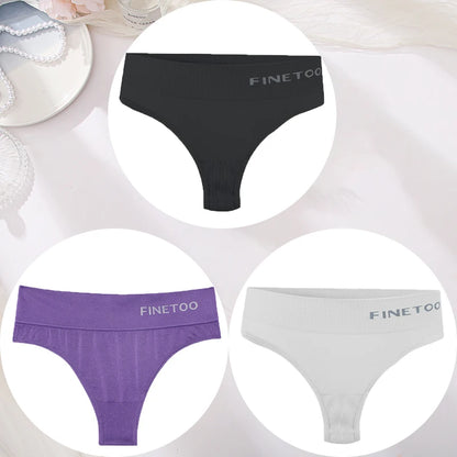 3Peças Calcinha Fio dental Básica