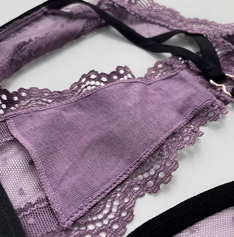 Calcinha Fio Dental Renda vazada