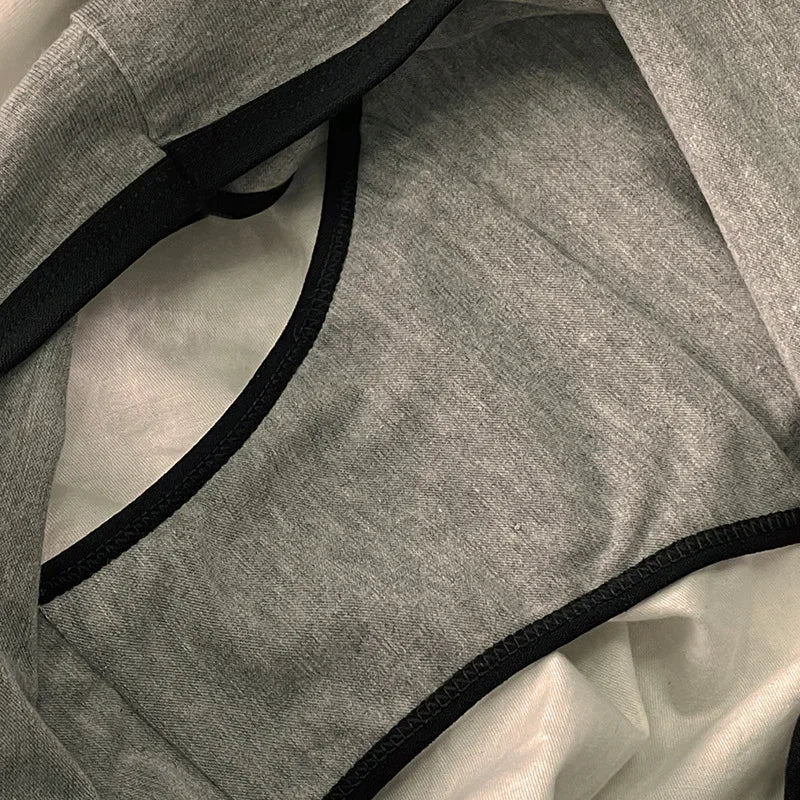 3Peças Calcinha de Algodão Básica Lisa