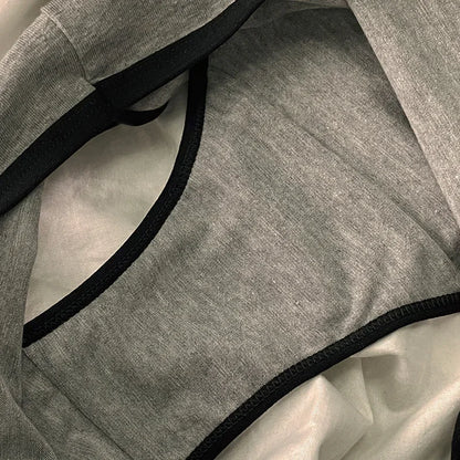 3Peças Calcinha de Algodão Básica Lisa