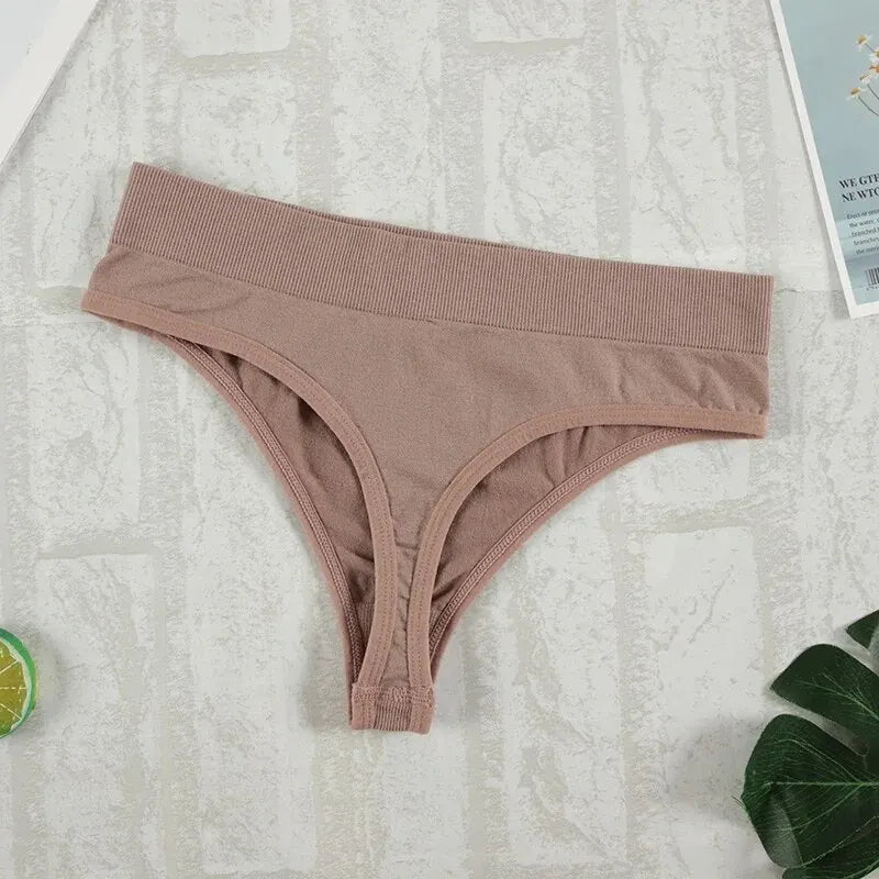 Conjunto Básico Sutiã e Calcinha Canelado.