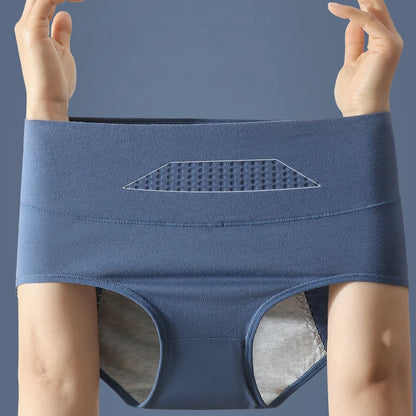 Calcinha menstrual com super elasticidade e respirável Plus Size