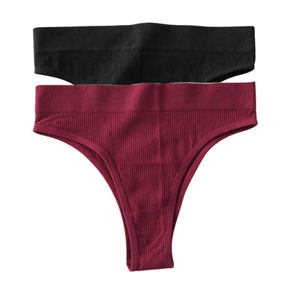 2 Peças Calcinha Hot Pant cavada Básica