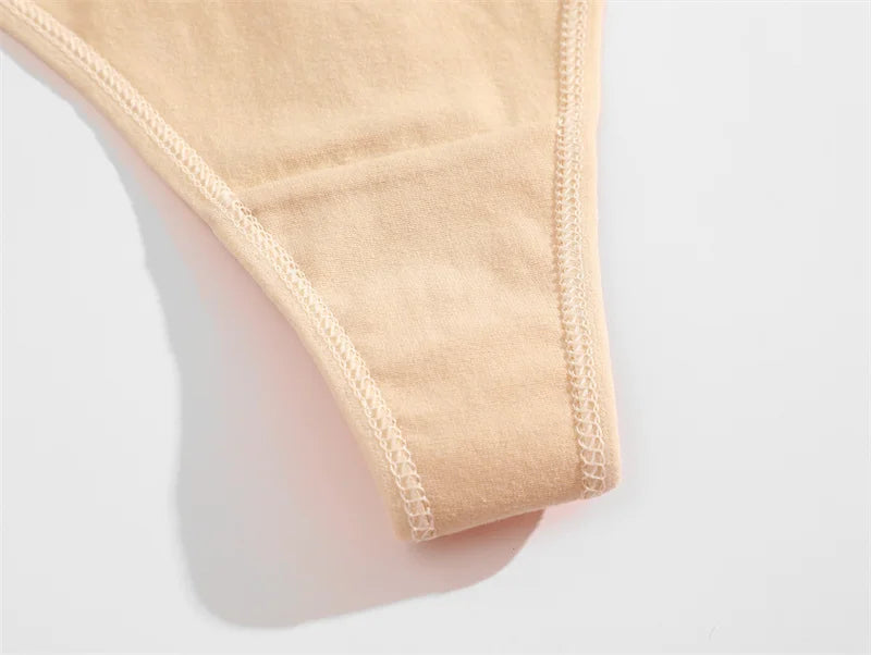 4Peças Calcinha Fio dental Básica