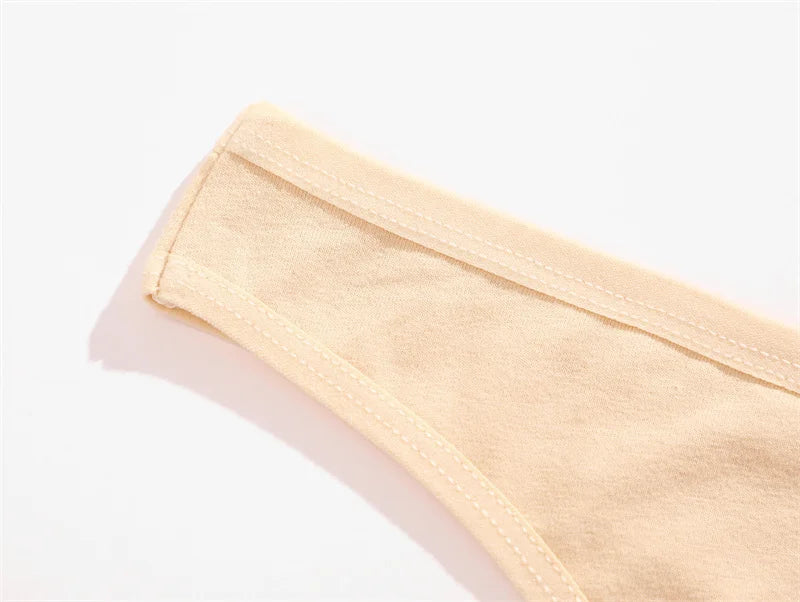 4Peças Calcinha Fio dental Básica