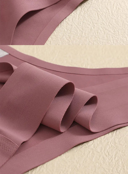 3peças Calcinha Básica sem costura fio dental.