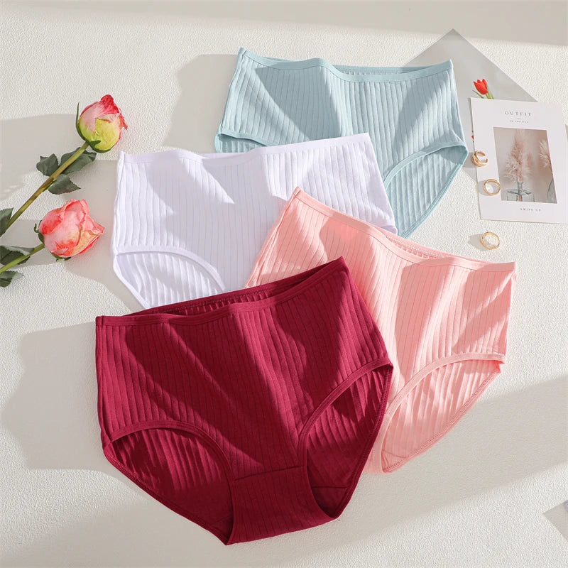 6 Peças Calcinha HotPant Canelada